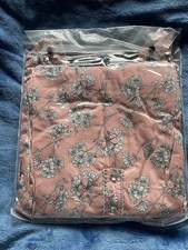 Asian Cotton Peach Floral Size