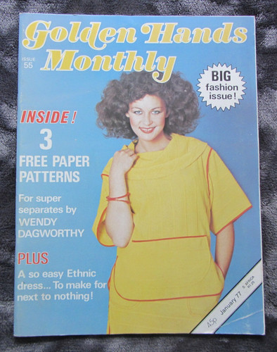 Vintage golden hands monthly - hands,