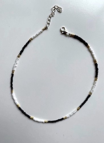 Elegant white and black - white,