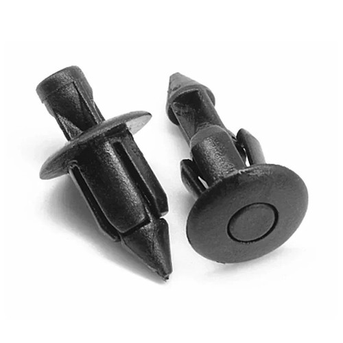 10pcs 6mm black rivet fairing - 6mm,