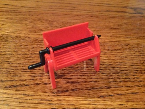 Vintage playmobil red bbq - playmobil,