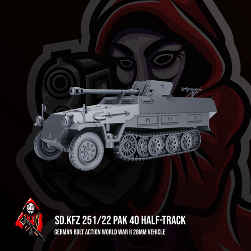 German kfz 251 - german, pak