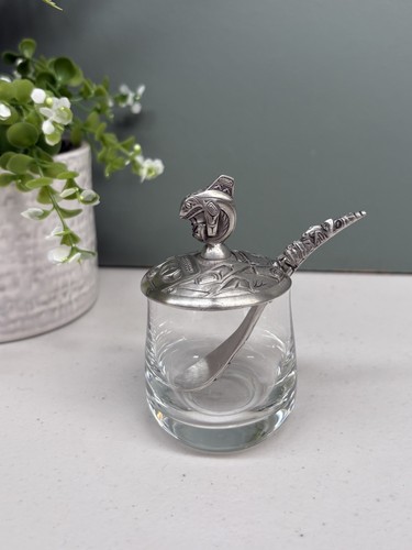 Boma canada pewter glass - boma, jar