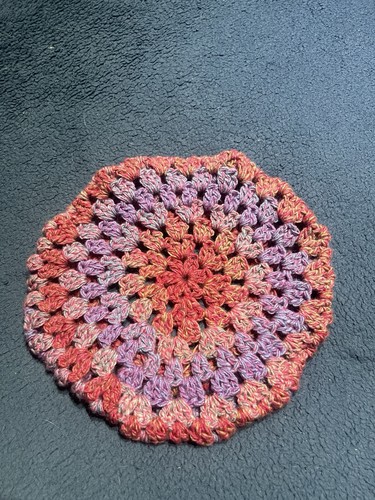 Handmade crochet beret hat - crochet,