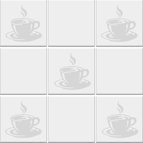 Kitchen tile stickers coffee - stickers,