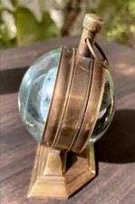 Antique Brass Table Clock Desk