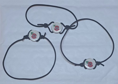 Poppy wristbands new enamel - poppy, wristbands,new,enamel