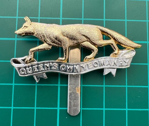 Queens own yeomanry anodised - own,