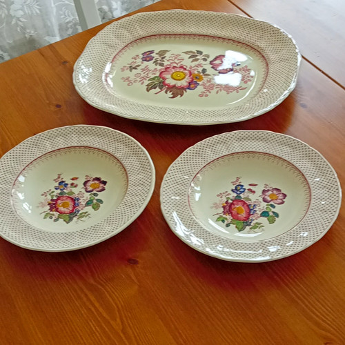 Masons ironstone pink - ironstone,