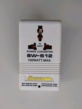Singway SW-S12 ABS Power Transformer 100W 110V/120V To 220V/240V Step-Up&Down 