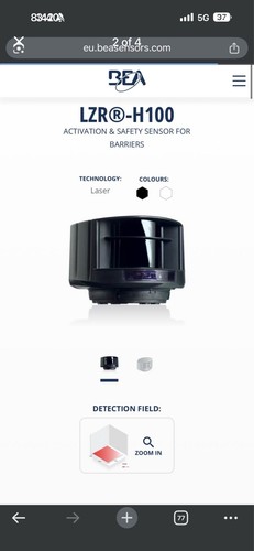 Bea lzr h100 - bea, aperture