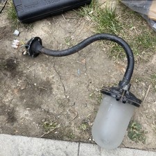 Vintage cast iron swan neck - iron,