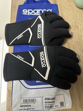 Sparco CRW WP Water Resistant Kart Gloves - High Grip Palm / All Weather