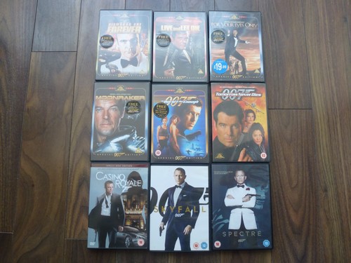 James bond 007 dvd bundle - bond,