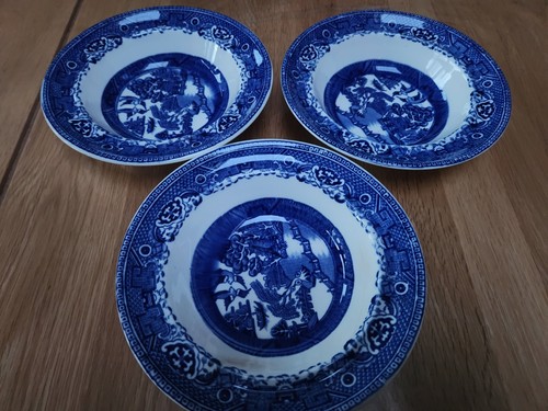 Washington old willow bowls - old, 3