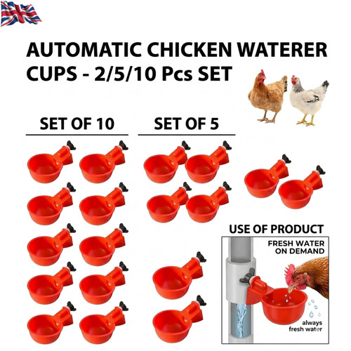 Automatic chicken water cup - water,