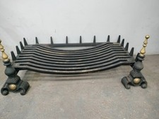 Cast iron dog grate in need of