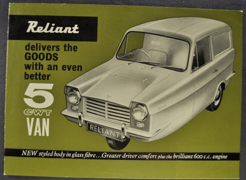 1965 1966 reliant 5cwt van - 5cwt,