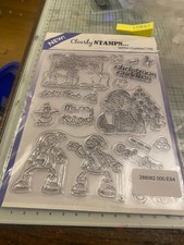 Clearly stamps with character