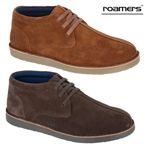 Roamers mens desert boots - roamers,