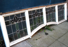 Antique Edwardian Stained Glass windows