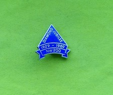 1989 NW200 North West 200 Supporters Club Motorcycle bike badge pin lapel