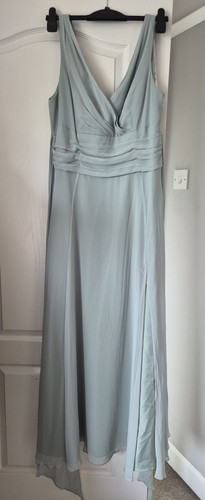 Sage green chiffon sleeveless - green,