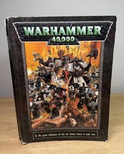 Vintage Warhammer 40K Rulebook
