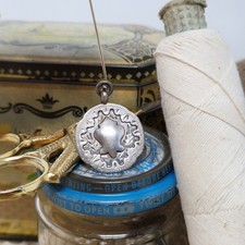 Antique Silver Shield Watch