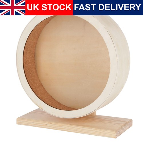 Wooden hamster wheel 29cm - hamster, cork