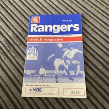 1973 GLASGOW RANGERS v