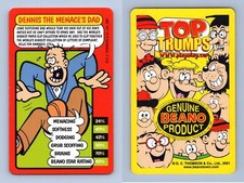 Dennis The Menace's Dad - The Beano 2001 Top Trumps Card