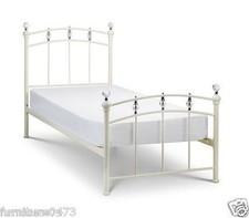 Metal in a Ivory  finish with