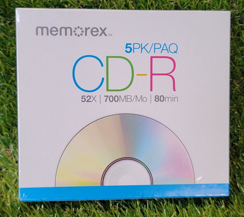 Memorex pack r 52x - 5, cd-r