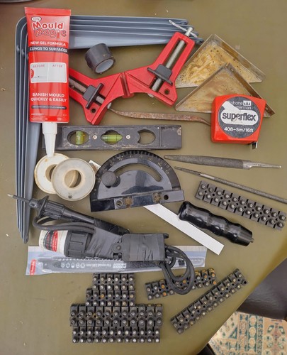 Vintage workshop tools bits - , &