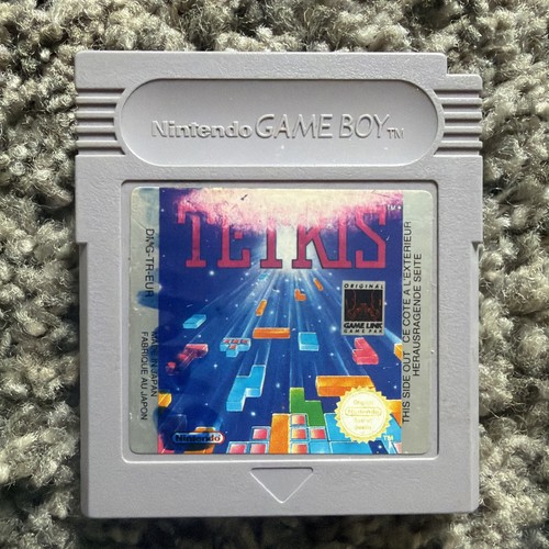 Nintendo gameboy tetris game - gameboy,