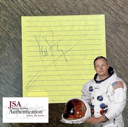 Neil armstrong nasa autograph - neil,
