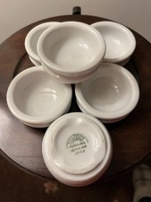 6 X Pillivuyt France Porcelain