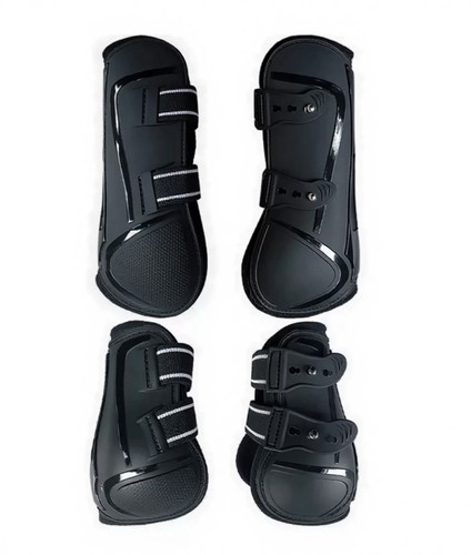 Black horse tendon fetlock - black,