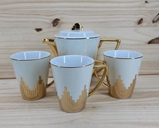 Art deco tea coffee pot - art,