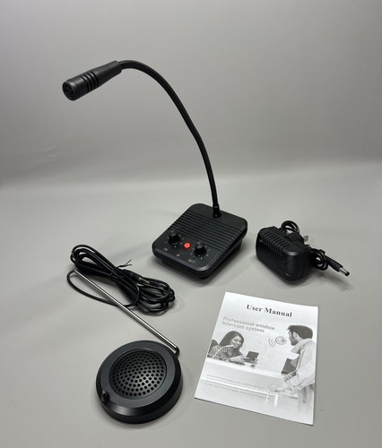 Two way window intercom system - way,
