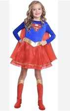Supergirl Fancy Dress Kids