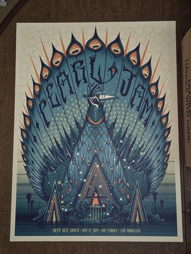 Pearl jam poster los - los, angeles