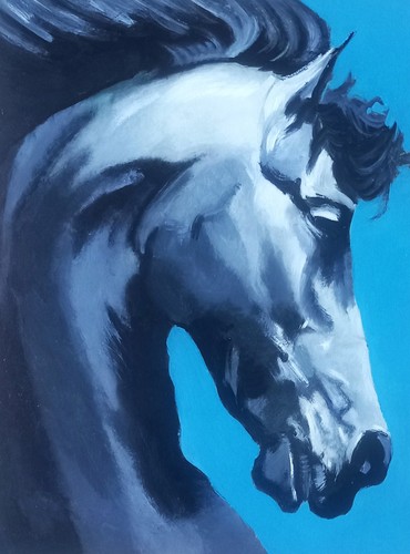 Original animal oil - animal, painting