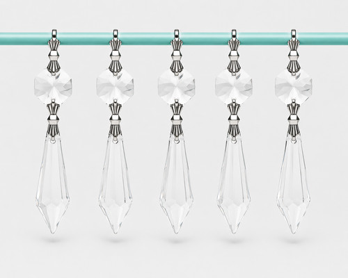 Crystal prism chandelier - 5,
