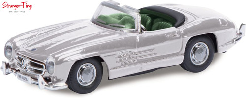 Schuco 300sl roadster white - schuco,