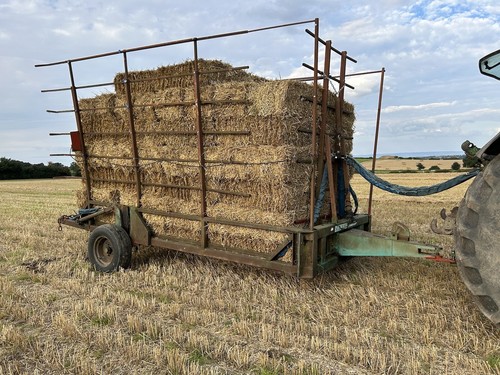 Sell deck bale grab straw - bale,