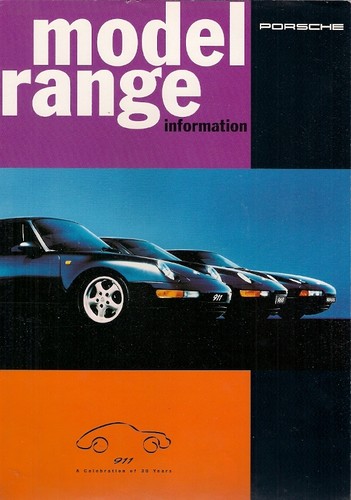 Porsche range 1993 - porsche, 1993-1994