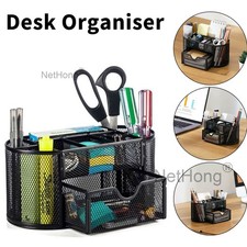 Metal Mesh Desk Organiser