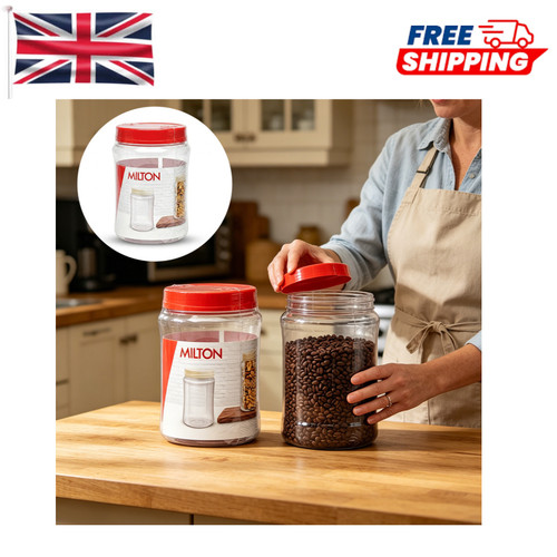 Plastic storage jar - storage, sample